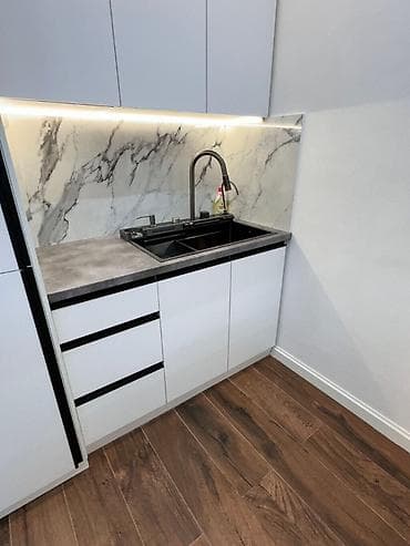Недвижимость: 1 комната, 47 м², Элитка, Асанбай мкр Элитка, 4 этаж, Евроремонт — 9