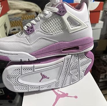 Женская обувь: Кроссовки, 38, Air Jordan, Новый, цвет - Белый, Платная доставка — 5