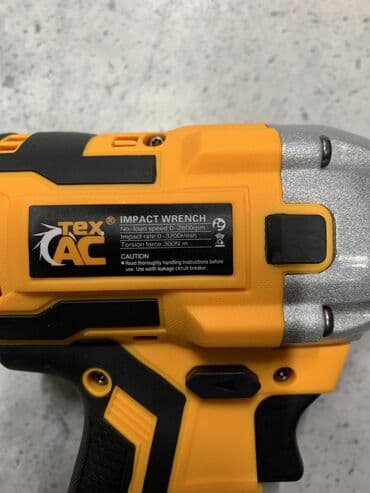 воздушный гайковерт: Аккумуляторный гайковерт, Новый, Бесплатная доставка, Платная доставка, Самовывоз — 5