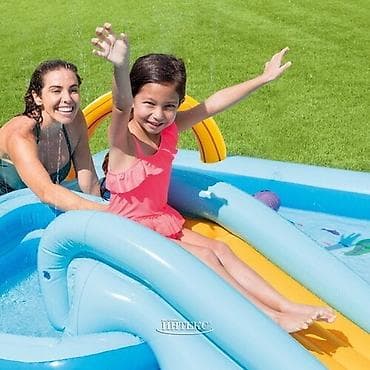 Спорт и хобби: Детский водный игровой центр INTEX 57161 превратит летние дни в — 4