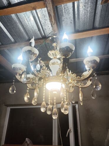 люстры бишкек дёшево: Люстра потолочная почти новая . Новый стоит 18000. Отдам за пол цены — 2