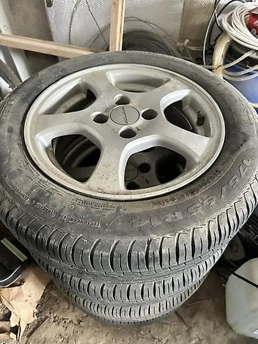Дөңгөлөктөр монтажда 175 / 65 / R 14, Жай, Комплект, Жеңил унаалар, Куйма, тешиктери - 4