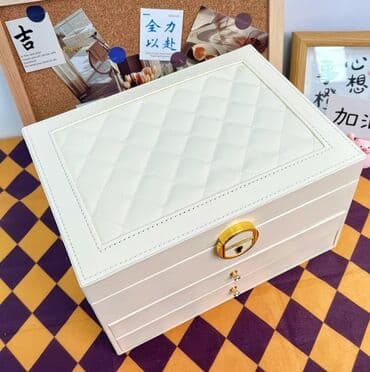 купить кухонный шкаф: Шкатулка-органайзер для украшений, трехъярусная, компактного формата — 8