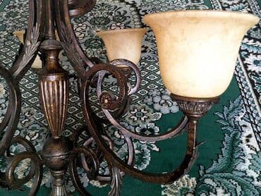 купить люстру в зал: Срочно продаю большую красивую люстру. 6ти рожковая, б\у в отличном — 4