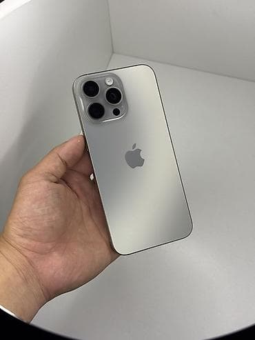 монитор 1920x1080: IPhone 15 Pro Max, Б/у, 256 ГБ, Natural Titanium, 89 % — 1