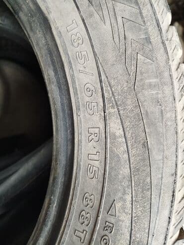 покрышки на иж: Шины 185 / 65 / R 15, Зимняя шипованная, Комплект, Легковые, Россия, Nokian — 1