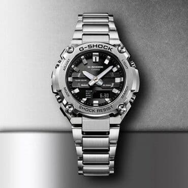 G-shock GST-B600 ___ корпус усилен карбоном со стальной отделкой;