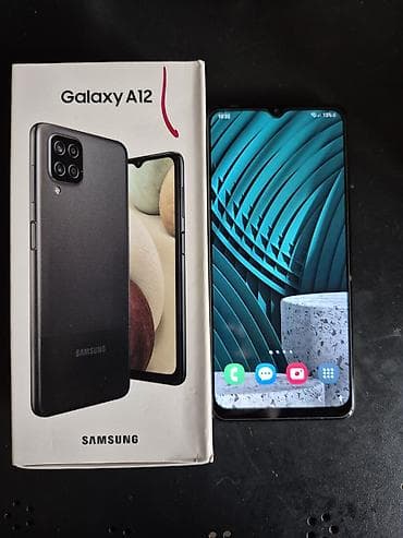 iphone 8plus 256: Samsung Galaxy A12, Б/у, цвет - Черный — 3