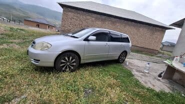 вета машина: Универсал Toyota Corolla Fielder серебристого цвета, подходящий для — 6