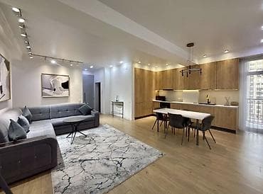 Батирлер: 3 бөлмө, Менчик ээси, Чогуу жашоосу жок, Толугу менен эмереги бар — 5