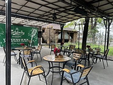 насос воздух: Летняя терраса/веранда для кафе или ресторана - Просторная открытая — 10