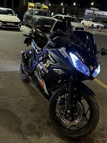 Мототехника: Спортбайк Kawasaki, 250 куб. см, Бензин, Взрослый, Новый — 2