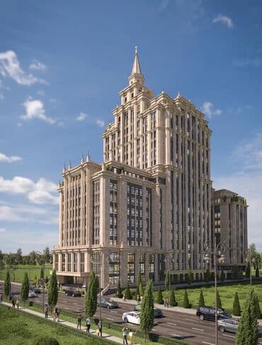 коммерческая недвижимость ош: Продаю Офис 97 м², Без ремонта, Без мебели, Бизнес центр, 7 этаж — 4