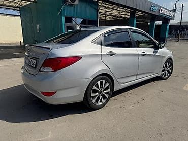 дешевые машина: Hyundai Accent: 2017 г., 1.6 л, Автомат, Бензин, Седан — 6