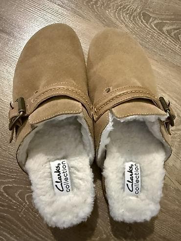 обувь 29 размер: Сабо, 37, 37.5, 38, Clarks, Новый, цвет - Бежевый — 1