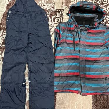 мужская горнолыжная одежда: Лыжный костюм на рост до 169 см, цена 3500 — 1