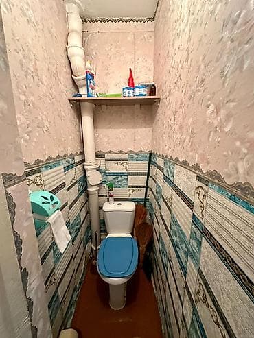 тамчы комнаты: 2 бөлмө, 41 м², Жеке план, 5 кабат, Эски ремонт — 10