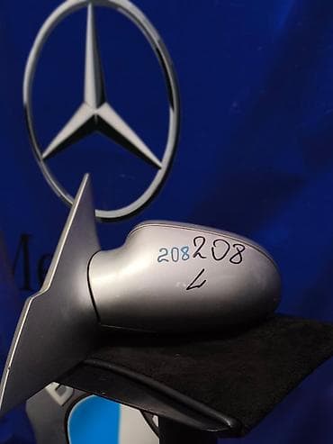 w208: Боковое левое Зеркало Mercedes-Benz Б/у, Оригинал — 1