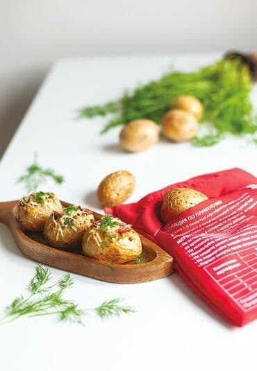 мантоварка бамбук: Мешочек для запекания овощей в микроволновой печи – удобный аксессуар — 2