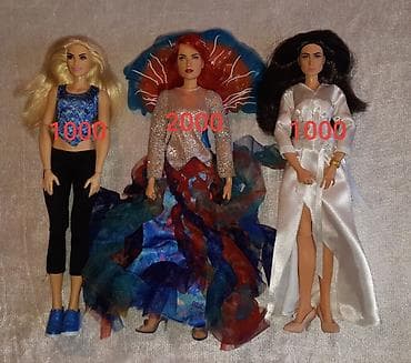 игрушечный револьвер: Продаю кукол Барби оригинал из личной коллекции,новые и в идеальном — 9