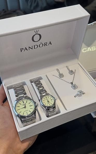 Подарочный набор Pandora Состав: - Пара наручных часов в едином