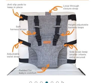 стульчик для кормления купить: Liuliuby Harness Seat - тканевый портативный мешок для детского — 2