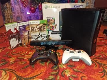 цены на xbox: Продаю xbox360 прошивка фрибут в комплекте 2 геймпада, hdmi кабель — 9