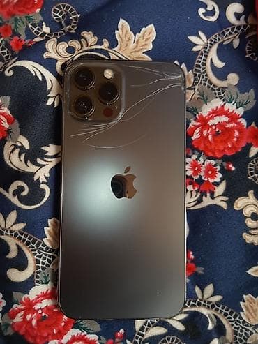 mini iphone 17: IPhone 12 Pro Max, Б/у, 128 ГБ, Графит, Защитное стекло, Чехол, Кабель, 88 % — 1