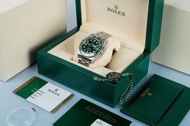 Rolex Submariner Hulk. Швейцарский механизм Swiss ETA Cal.3135. Часы