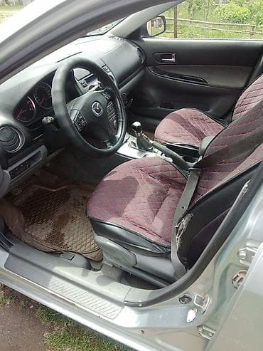 авто г каракол: Mazda 6: 2003 г., 2 л, Кол менен иштөөчү, Дизель, Седан — 4