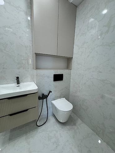 сунна: 1 комната, 63 м², Асанбай мкр Элитка, 9 этаж, Дизайнерский ремонт — 3