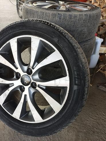 Колеса в сборе 195 / 55 / R 16, Лето, Комплект, Легковые, Литые, отверстий - 4