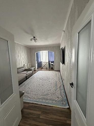 Квартиры: 2 комнаты, 67 м², Кок-Жар мкр 106 серия, 7 этаж, Евроремонт — 1