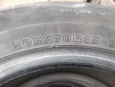w210 55: Шины 205 / 70 / R 15, Всесезонная, Б/у, Пара, Внедорожные (АТ/МТ), Корея, Hankook — 2