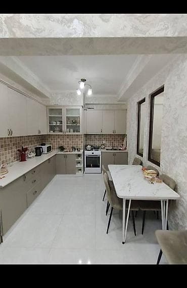 сдаю квартиры аламедин: 3 комнаты, 110 м², Элитка, 4 этаж — 2