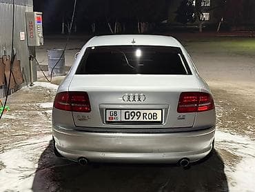 Транспорт: Audi A8: 2006 г., 4.2 л, Типтроник, Бензин, Седан — 7