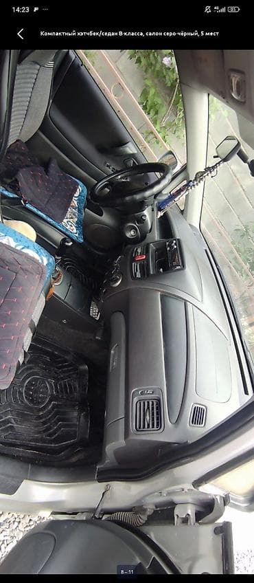 бишкек авто машина: Компактный хэтчбек/седан B‑класса, 5 мест. Серебристый цвет кузова — 5