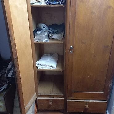 идиш койгуч шкаф: Шифоньер, шкаф для одежды, Прямой, Дерево — 2