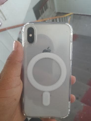 айфон 8x: IPhone X, Серебристый, Чехол — 2