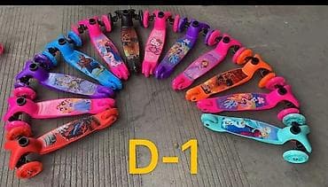 Детский самокат, Трёхколёсный at lalafo.kg Детский самокат, Трёхколёсный