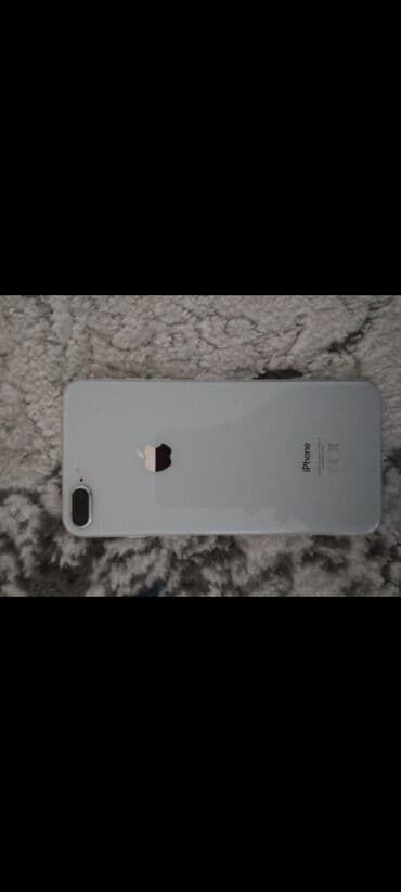 IPhone 8 Plus, 64 ГБ, Серебристый, Чехол, 100 %
