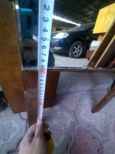 парикмахерские зеркало: Зеркала настенные, вертикальные, с фурнитурой. - Конструкция: три — 6