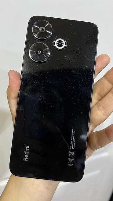 Уюлдук телефондор жана аксессуарлар: Redmi, Redmi 13C, Колдонулган, 128 ГБ, түсү - Кара — 8