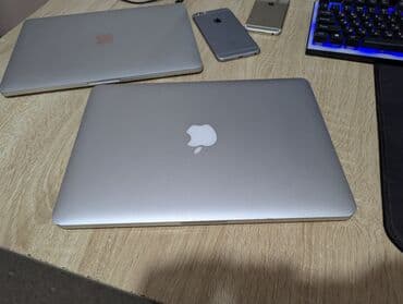 экран ноутбука: Ноутбук, Apple, 8 ГБ ОЗУ, Intel Core i5, 13.3 ", Б/у, Для работы, учебы, память SSD — 2
