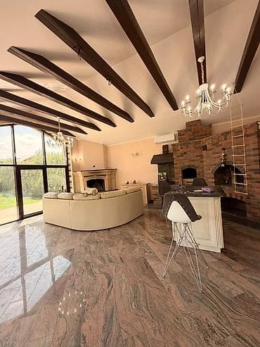 дом долгосрочный: 400 м², 3 комнаты, Ынтымак ж/м, Семейным — 2