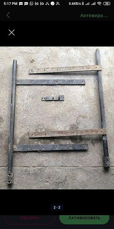 бу железа: Мощные петли для деревянных ворот латунные втулки толстый металл — 2