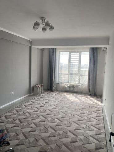 бишкек аренда квартира долгасрочный: 2 комнаты, Агентство недвижимости, Без подселения, С мебелью частично — 1