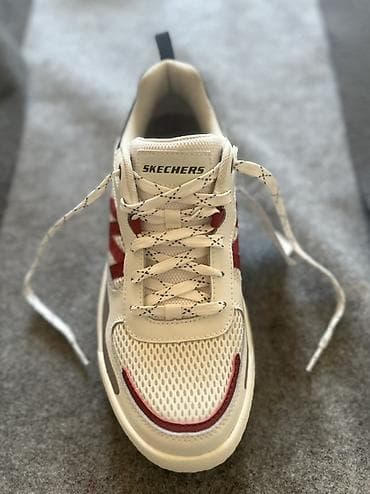 Личные вещи: Мужские кроссовки, 42, Skechers, Новый, цвет - Белый, Самовывоз — 2
