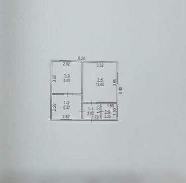 перво май: Продаем дом 35м²! 📍в с:Ново Покровка(начало),ориентир Волна, Участок — 2