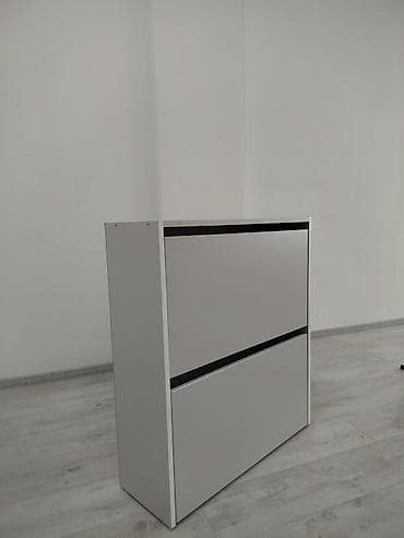 офисный шкаф: Тумба и подставка для обуви, Новый, МДФ, Самовывоз — 3